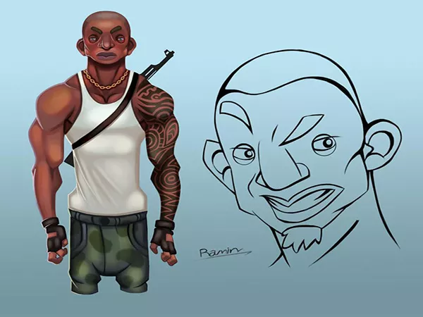 آموزش طراحی شخصیت