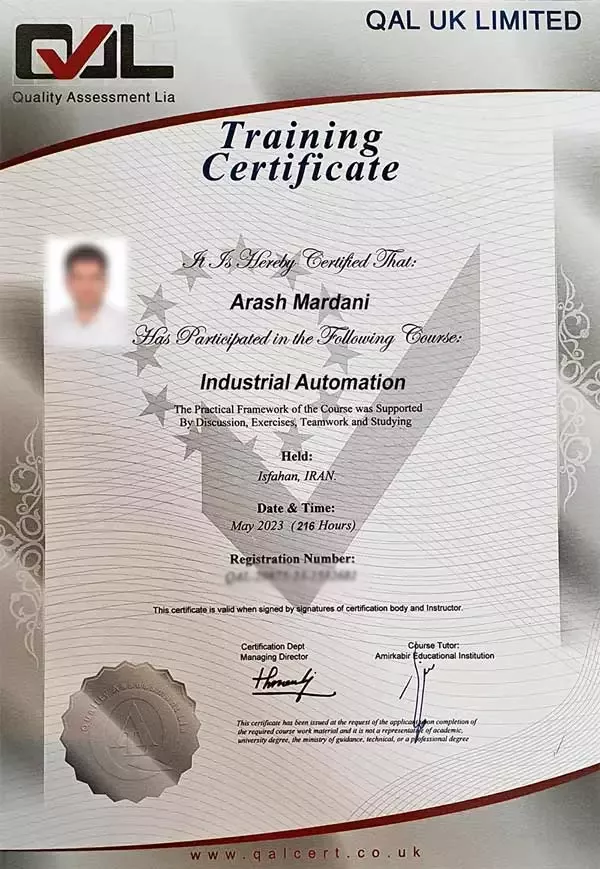 مدرک بین المللی QAL انگلستان