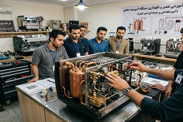 آموزش تعمیر دستگاه قهوه ساز خانگی