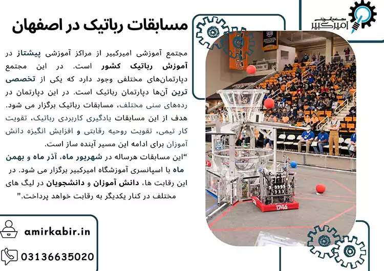 مسابقات رباتیک در اصفهان